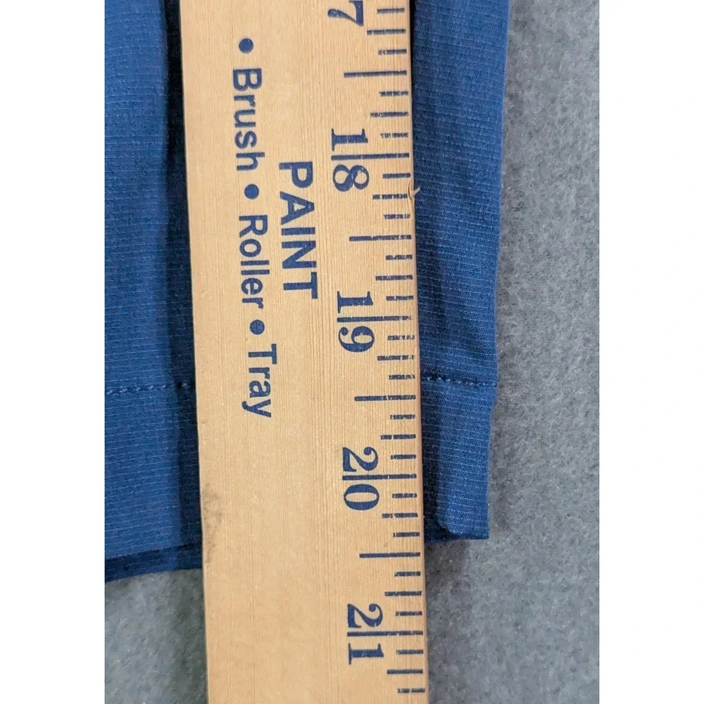 Banana‎ Republic Mens Core Temp Chino Shorts 38 Blue Solid